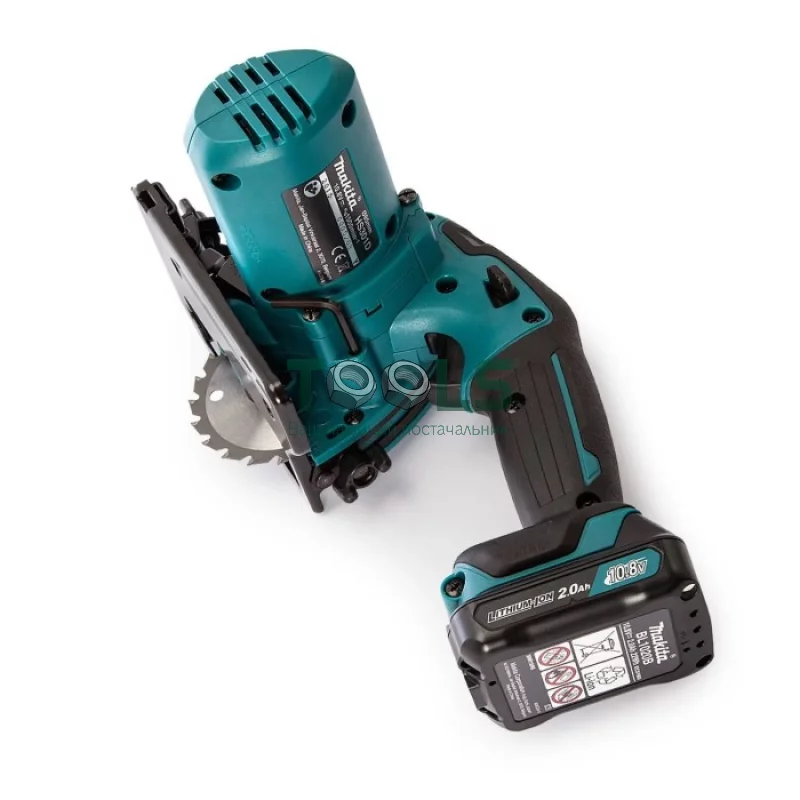 Аккумуляторная дисковая пила Makita HS301DWAE (10.8 В, 2х2 А*ч, 85 мм)