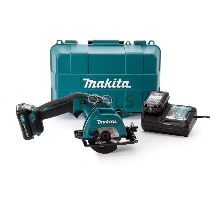 Аккумуляторная дисковая пила Makita HS301DWAE (10.8 В, 2х2 А*ч, 85 мм)