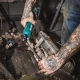 Кутовий акумуляторний гайковерт Makita WR100DZ (12 В)