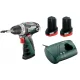 Дрель-шуруповерт аккумуляторный Metabo PowerMaxx BS (10.8 В, 2 А*ч) (600984000)