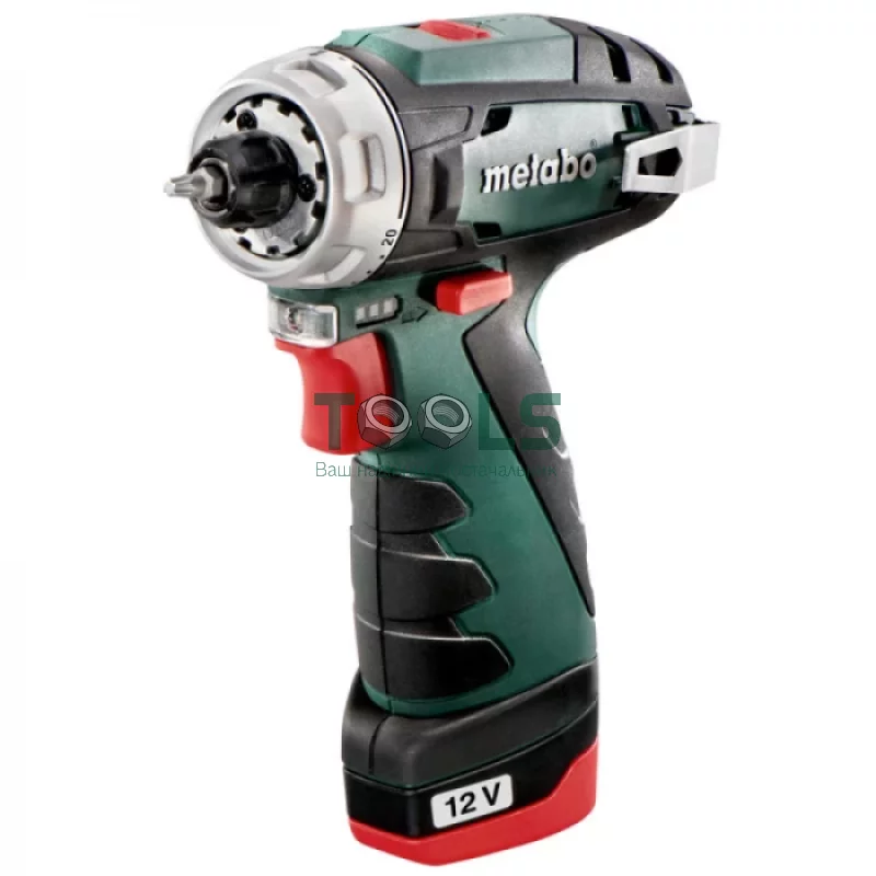 Дрель-шуруповерт аккумуляторный Metabo PowerMaxx BS Basic (12 В, 2 А*ч) (600984500)