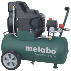 Безмасляний компресор Metabo Basic 250-24 W OF (1.5 кВт, 220 л/хв, 24 л) (601532000)