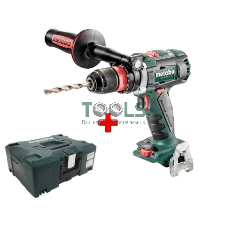 Дрель-шуруповерт Metabo BS 18 LTX BL Q I + кейс (18 В, без АКБ, 120 Н*м) (602351840)