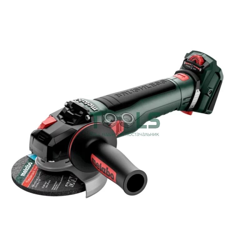 Аккумуляторная болгарка Metabo WPB 18 LT BL 11-125 Quick Inox (18 В, без АКБ, 125 мм) (613091850)