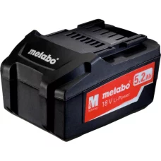 Аккумулятор Metabo Li-Power (18 В, 5.2 А*ч, Li-Ion) (625592000)