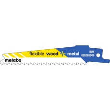 Шабельне полотно Metabo Flexible Wood and Metal (100 мм, 5 шт.) (628265000)