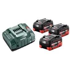 Набор аккумуляторов + зарядка Metabo 685074000 (18 В, 3х5.5 А*ч, ASC 145)