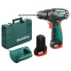 Акумуляторний ударний дриль-шуруповерт Metabo PowerMaxx SB Basic (2х2 А*год, 34 Нм) (600385500)