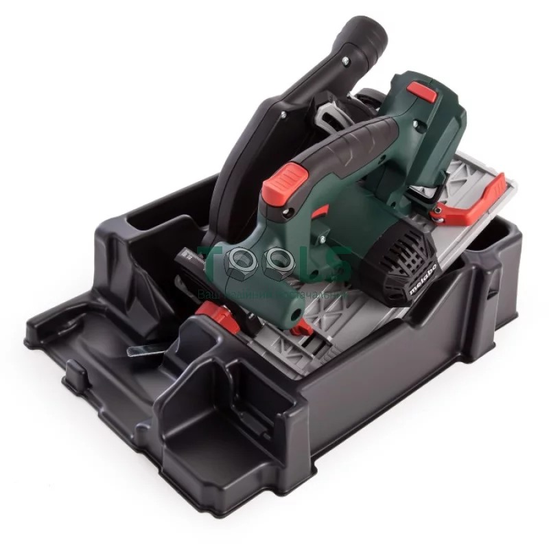 Аккумуляторная ручная циркулярная пила Metabo KS 18 LTX 57 (18 В, 2х5.2 А*ч, 165 мм) (601857700)