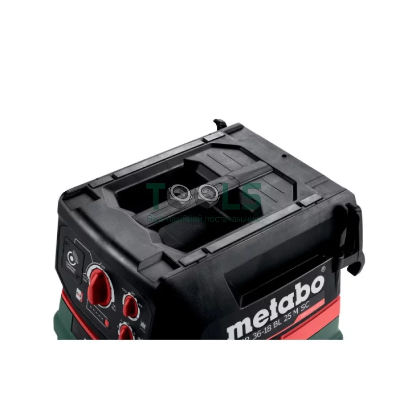 Промисловий пилосос Metabo ASR 36-18 BL 25 M SC (2х18 В, без АКБ, 25 л) (602046850)