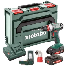 Шуруповерт акумуляторний Metabo BS 18 Quick Set (2х18 В, 2 A*рік, 48 Н*м) (602217870)