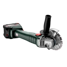 Акумуляторна кутова шліфувальна машина Metabo W 18 L 9-125 (18 В, 2х4 А*год, 125 мм) (602247510)