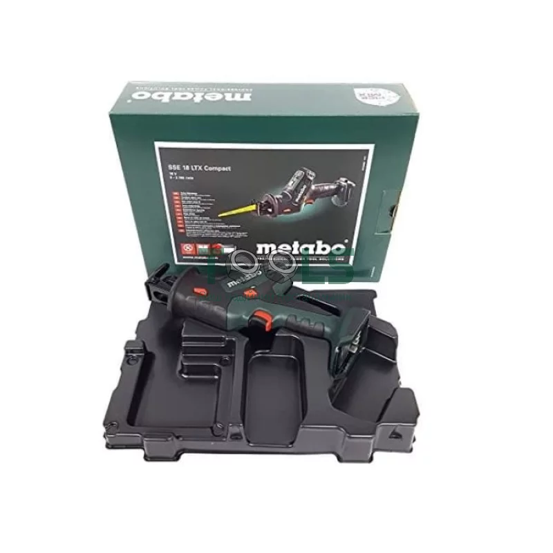 Аккумуляторная сабельная пила Metabo SSE 18 LTX Compact (18 В, без АКБ) (602266890)