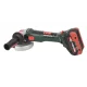 Аккумуляторная бесщеточная болгарка Metabo WVB 18 LT BL 11-125 Quick (18 В, 2х5.5 А*ч, 125 мм) (613057660)