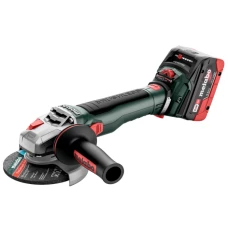 Аккумуляторная бесщеточная болгарка Metabo WVB 18 LT BL 11-125 Quick (18 В, 2х5.5 А*ч, 125 мм) (613057660)