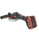 Аккумуляторная бесщеточная болгарка Metabo WVB 18 LT BL 11-125 Quick (18 В, 2х5.5 А*ч, 125 мм) (613057660)