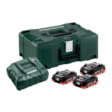 Набор аккумуляторов и зарядка Metabo 685133000 + Metaloc II (18 В, 3х4 А*ч, ASC 55)