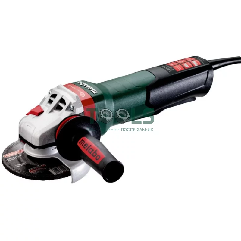 Кутова шліфувальна машина Metabo WEPBA 17-125 Quick (1.7 кВт, 125 мм) (600548000)