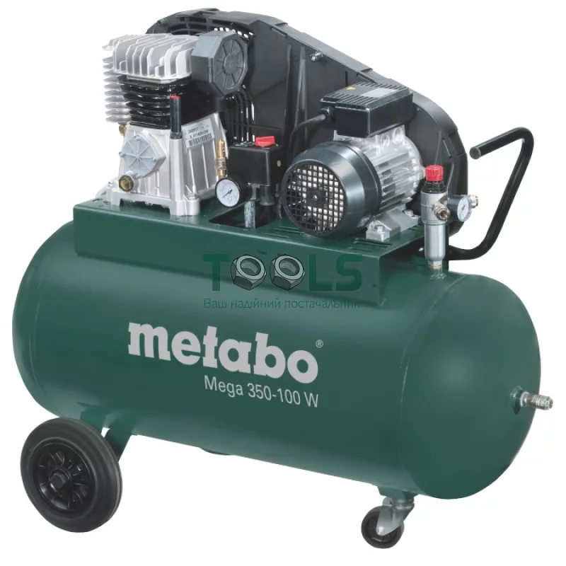 Компресcор 90 л 250 л/мин Mega 350-100 W Metabo 601538000