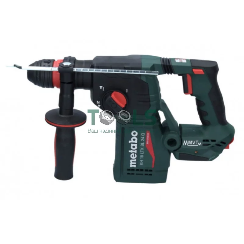 Аккумуляторный перфоратор Metabo KH 18 LTX BL 24 Q (2х18 В, 4 А*год, 2.2 Дж) (601714800)