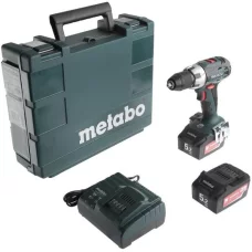 Аккумуляторная дрель-шуруповерт Metabo BS 18 LT (18 В, 2х5.2 А*ч, 60 Н*м) (602102650)