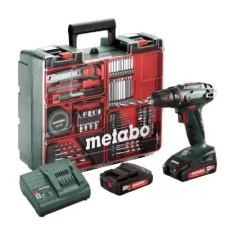 Дриль-шуруповерт Metabo BS 18 Set (18 В, 2х2 А*год, 48 Н*м) (602207880)