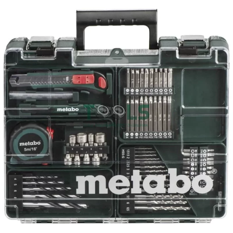 Дрель-шуруповерт Metabo BS 18 Set (18 В, 2х2 А*ч, 48 Н*м) (602207880)