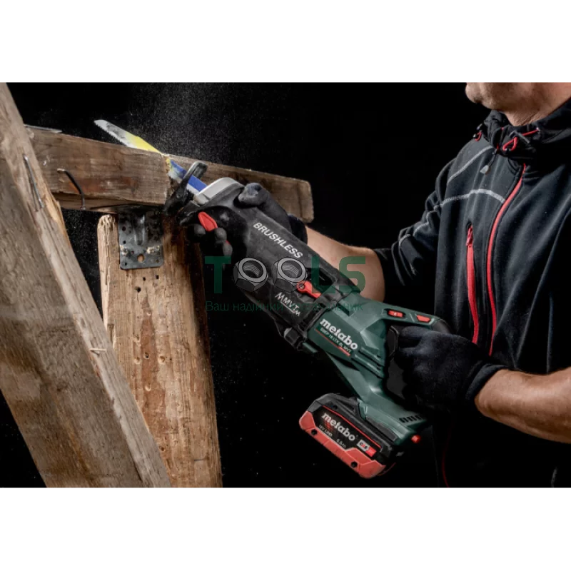 Акумуляторна шабельна пилка Metabo SSEP 18 LTX BL MVT (18 В, без АКБ) (602258840)