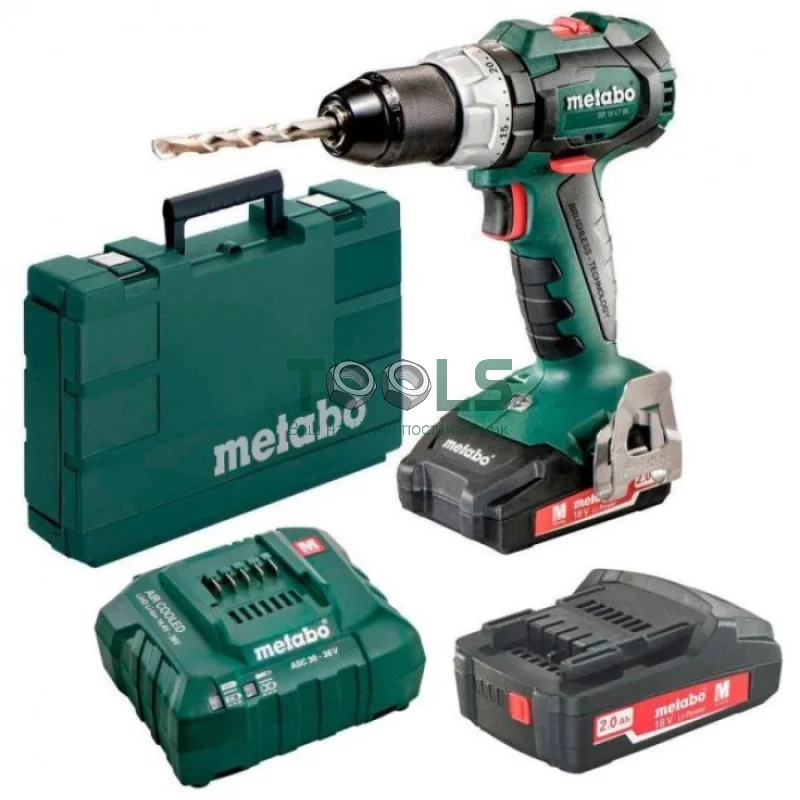 Аккумуляторный ударный шуруповерт Metabo SB 18 LT BL (2х18 В, 2 А*ч) (602316550)