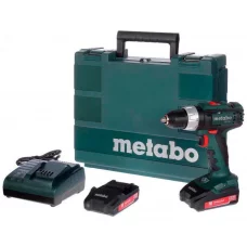 Шуруповерт аккумуляторный Metabo BS 18 L (2х18 В, 2 А*ч) (602321500)