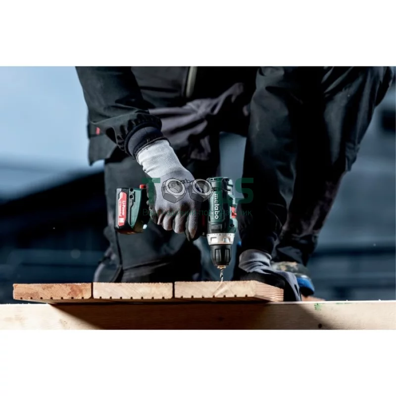 Аккумуляторная дрель-шуруповерт Metabo PowerMaxx BS 12 SET (2х12 В, 2 А*ч, 40 Н*м) (601036870)