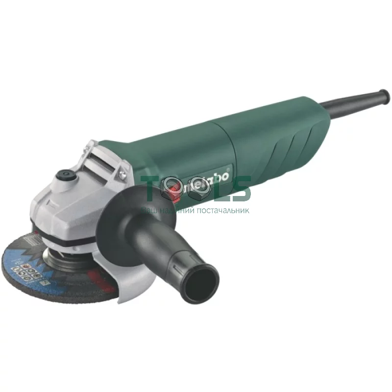 Кутова шліфувальна машина Metabo W 750-125 (0.75 кВт, 125 мм) (601231000)