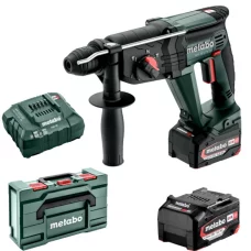 Акумуляторний перфоратор Metabo KH 18 LTX 24 (2х18 В, 5.2 А*год, 2.1 Дж) (601712650)