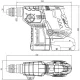 Аккумуляторный перфоратор Metabo KH 18 LTX BL 24 (2х18 В, 4 А*ч, 2.2 Дж) (601713800)