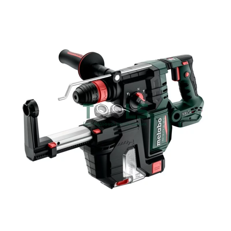 Аккумуляторный перфоратор Metabo KH 18 LTX BL 28 Q Set ISA + metaBOX (18 В, 3 Дж, без АКБ) (601715900)