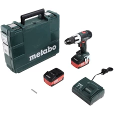 Аккумуляторный ударный шуруповерт Metabo SB 18 LT (18 В, 2х4 А*ч) (602103500)