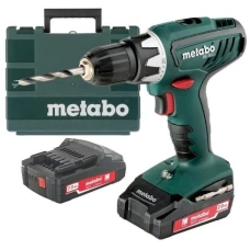 Шуруповерт аккумуляторный 18 В BS 18 2.0 Ah Metabo 602116530