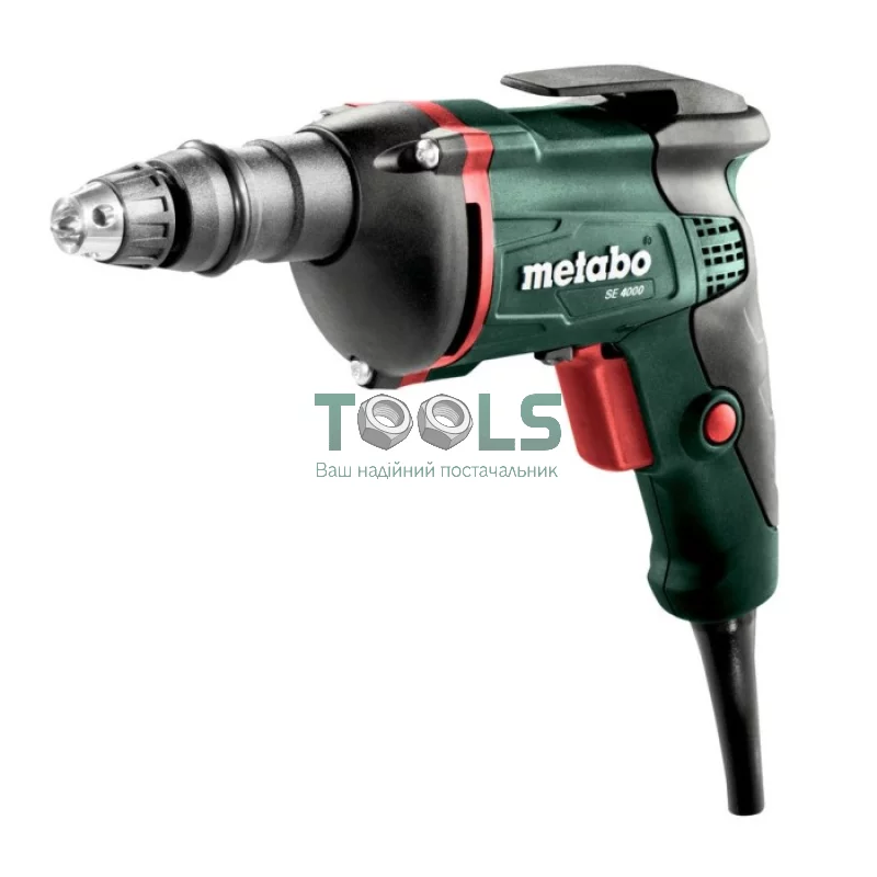 Мережевий шуруповерт Metabo SE 4000 (0.6 кВт, 9 Н*м) (620045000)