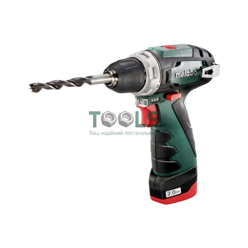 Дрель-шуруповерт Metabo PowerMaxx BS (2х12 В, 2 А*ч) (600079550)