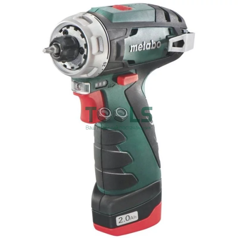 Аккумуляторная дрель-шуруповерт Metabo PowerMaxx BS Basic (2х10.8 В, 2 А*ч) (600080500)