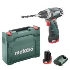 Аккумуляторная дрель-шуруповерт Metabo PowerMaxx BS Basic (2х10.8 В, 2 А*ч) (600080500)