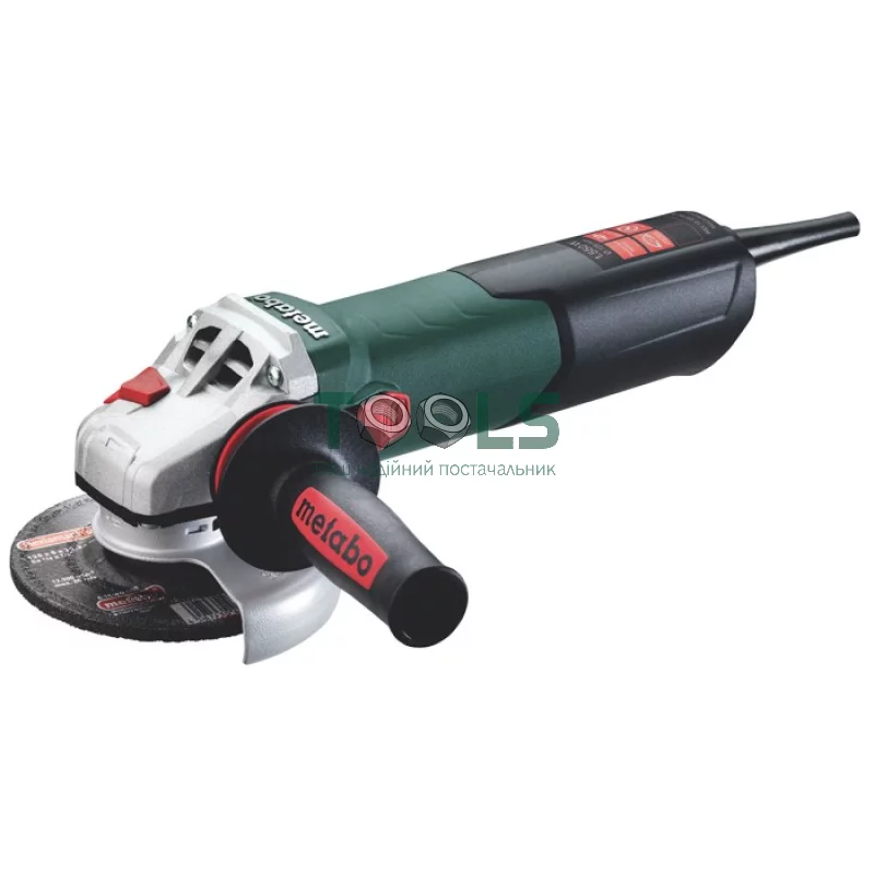 Кутова шліфувальна машина Metabo WEV 15-125 Quick (1.55 кВт, 125 мм) (600468000)