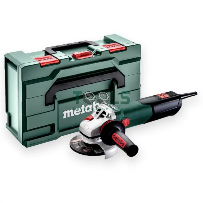 Кутова шліфувальна машина Metabo WEV 15-125 Quick (1.55 кВт, 125 мм) (600468500)