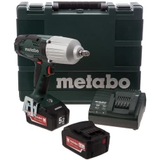 Акумуляторний ударний гайковерт Metabo SSW 18 LTX 600 (18 В, 2х5.2 А*год) (602198650)