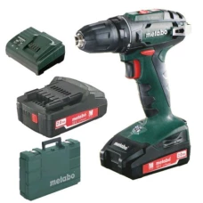 Шуруповерт акумуляторний 18 В BS 18 1.3 Ah Metabo 602207500