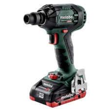 Аккумуляторный ударный гайковерт Metabo SSW 18 LTX 300 BL (18 В, 2х4 А*ч) (602395800)