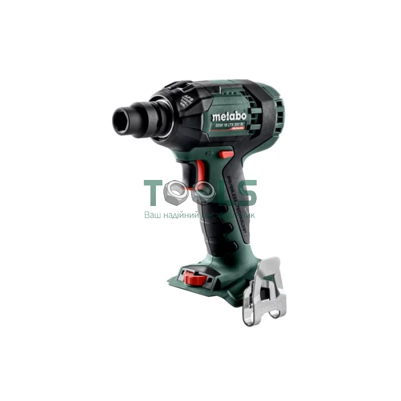 Аккумуляторный ударный гайковерт Metabo SSW 18 LTX 300 BL + кейс (18 В, без АКБ) (602395840)