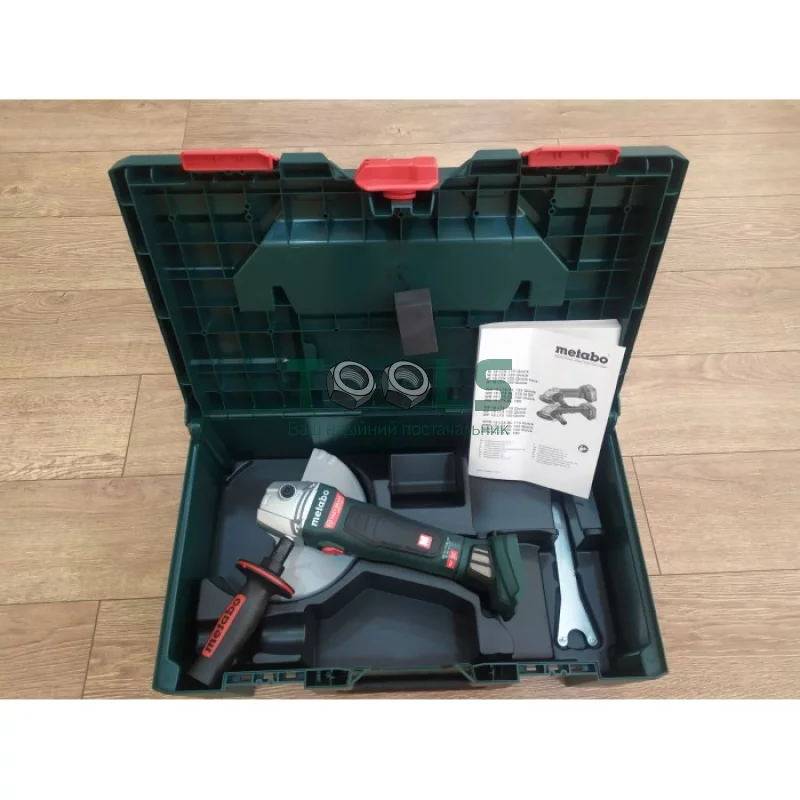 Акумуляторна болгарка безщіткова Metabo WB 18 LTX BL 180 (18 В, без АКБ, 180 мм) (613087840)