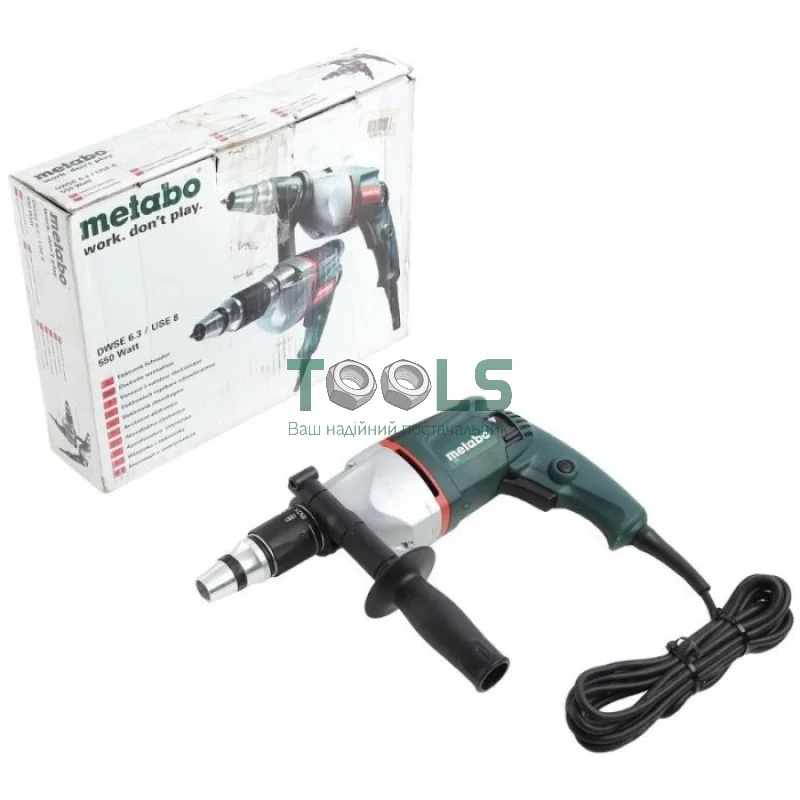 Мережевий шуруповерт Metabo USE 8 (0.55 кВт, 31 Н*м) (620002000)