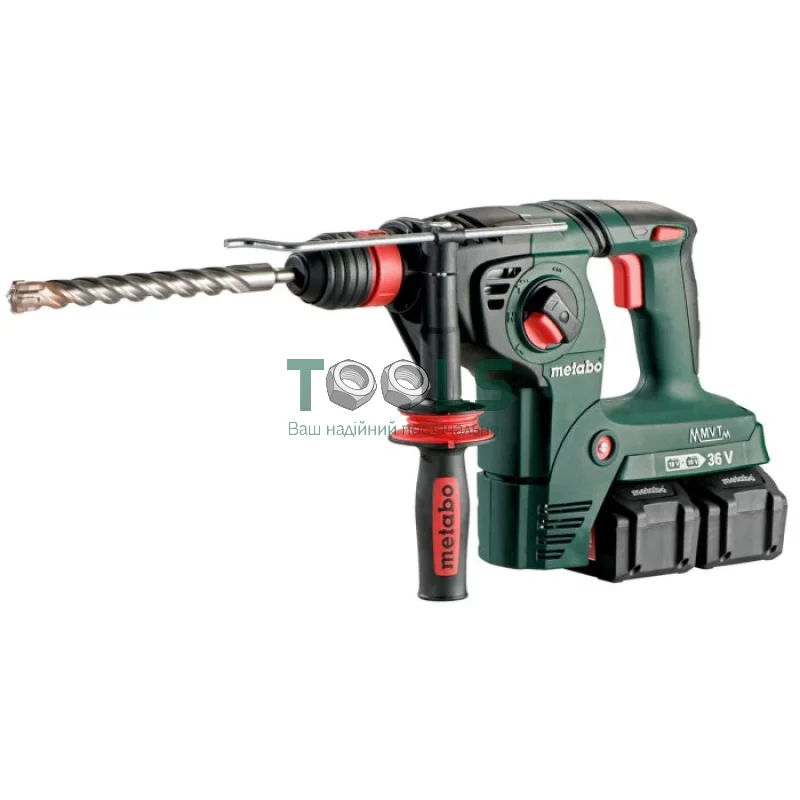 Аккумуляторный перфоратор Metabo KHA 36-18 LTX 32 (18 В, 2х5.2 А*ч, 3.1 Дж) (600796650)